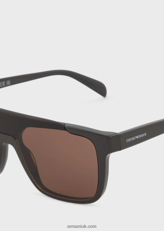 Square Sunglasses Men VP6Z82279 Armani Brown