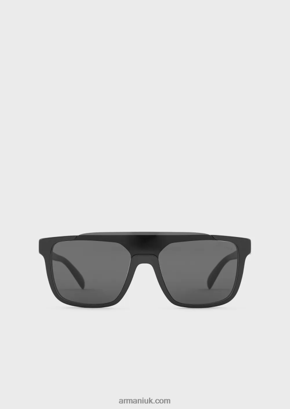 Square Sunglasses Men VP6Z82321 Armani Black