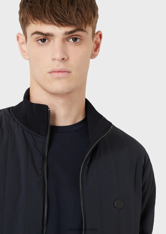 Mercerised-Jersey T-Shirt Men VP6Z81743 Armani