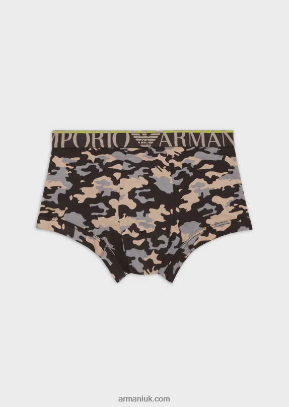 Camouflage Pattern Boxer Briefs Men VP6Z81780 Armani Pattern