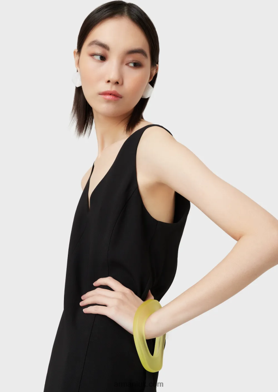 Corrugated Plexiglass Bangle Women VP6Z8814 Armani