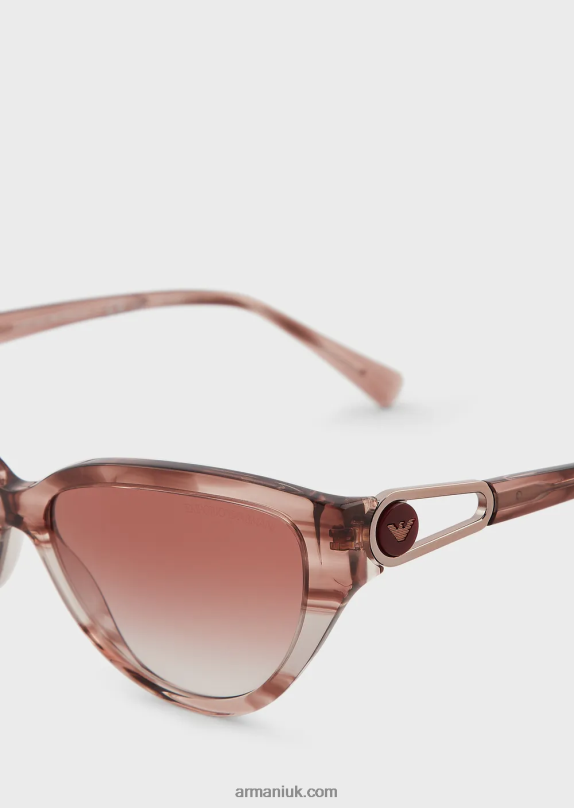 Cat-Eye Sunglasses Women VP6Z8938 Armani Antique Rose