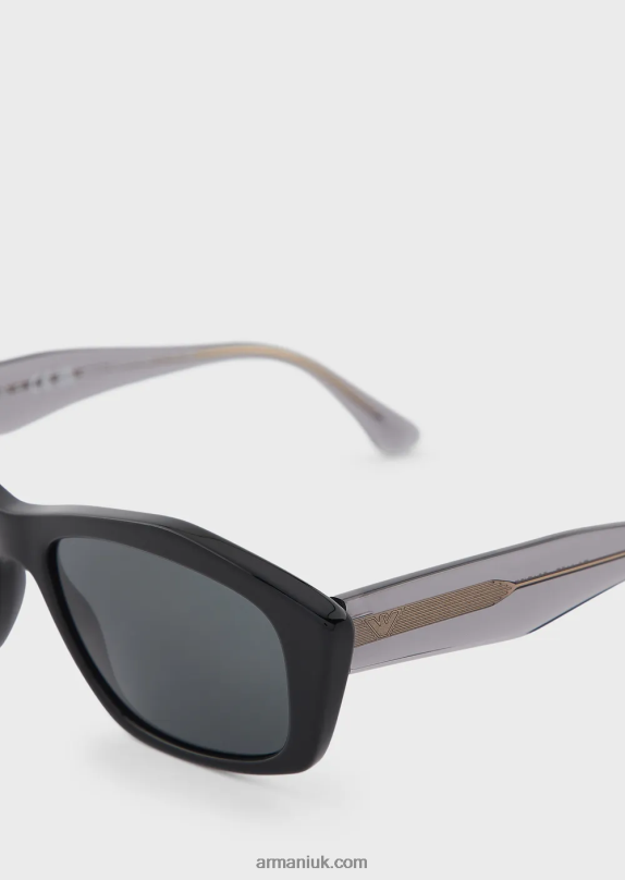 Irregular-Shaped Sunglasses Women VP6Z8930 Armani Black