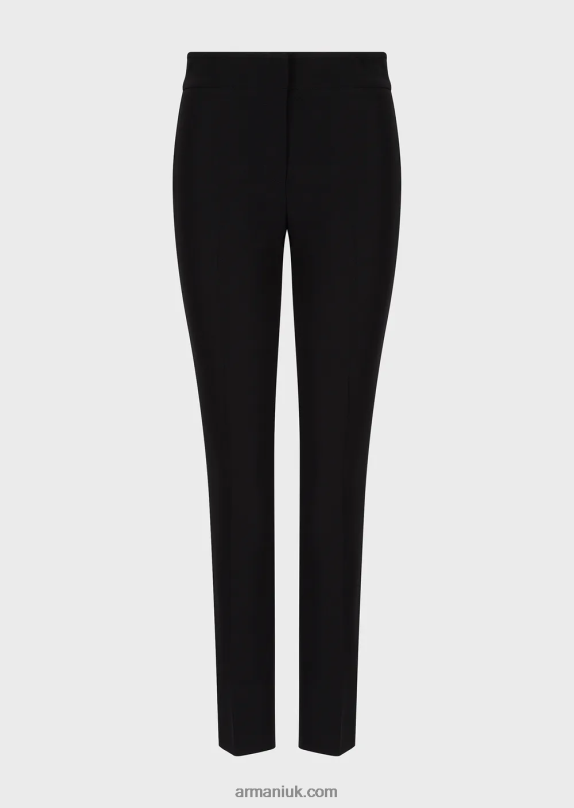 Technical Cady Flared 7/8 Trousers Women VP6Z8315 Armani Black