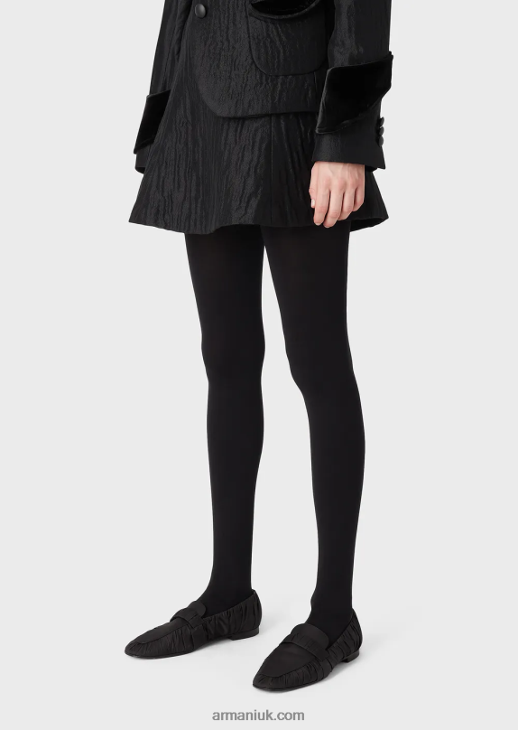 Froisse Flared Skirt Women VP6Z8333 Armani Black