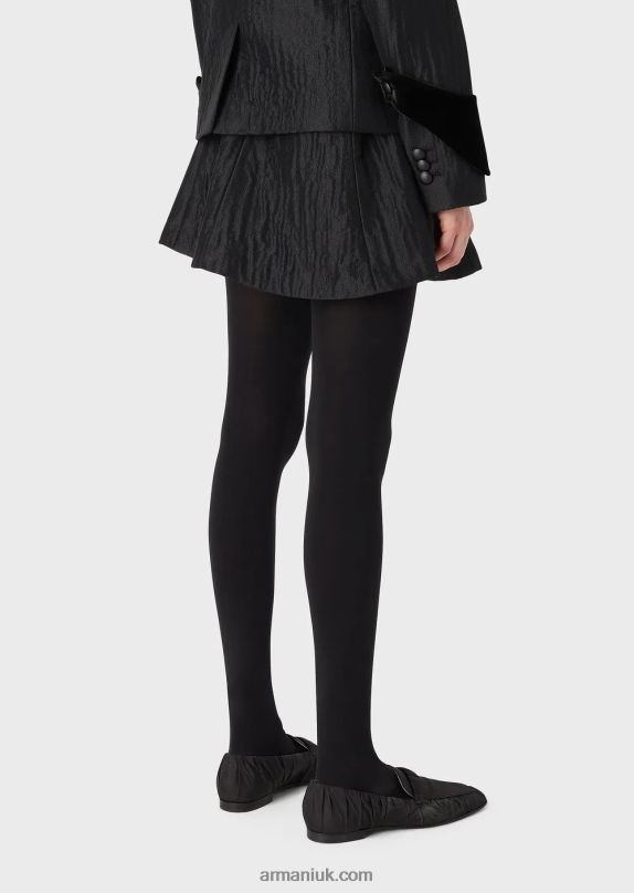 Froisse Flared Skirt Women VP6Z8333 Armani Black